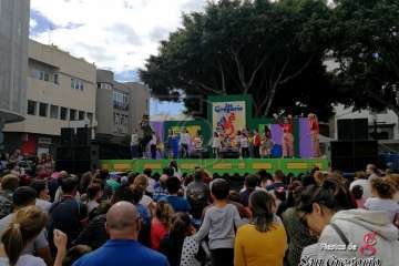 Día infantil en las fiestas de Los Llanos de Telde (Foto TA)